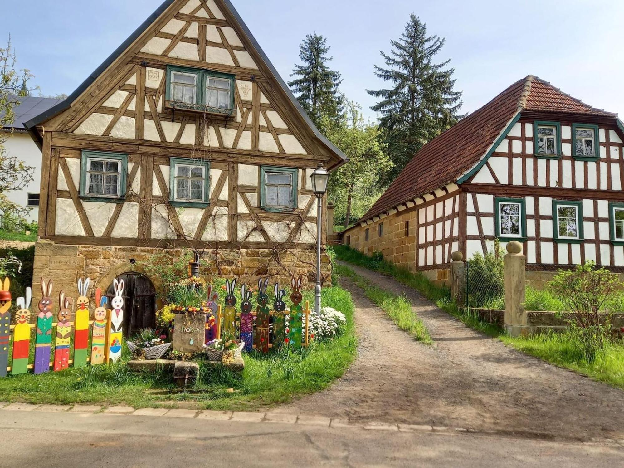 Ferienwohnung Pfadenhauer Pfarrweisach Екстер'єр фото